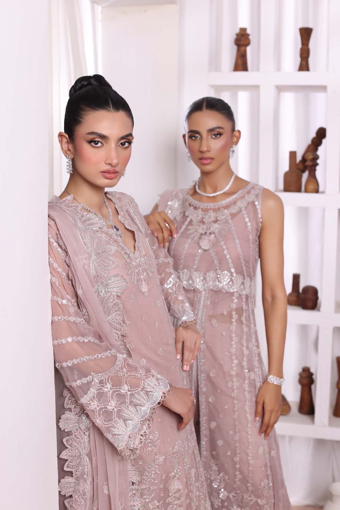 Noor by Saadia Asad | Noor Chiffon De Luxe | D3 - Wedding Dress - Maria Faisal