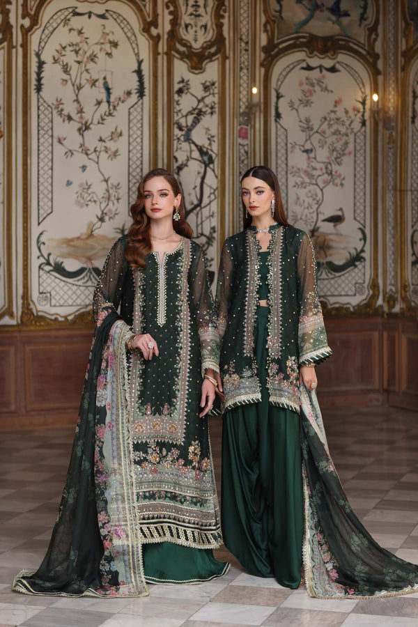 Noor by Saadia Asad | Festive 25 | D5 - Green - Ladies Clothes - Maria Faisal