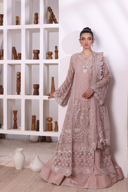 Noor by Saadia Asad | Noor Chiffon De Luxe | D3 - Wedding Dress - Maria Faisal