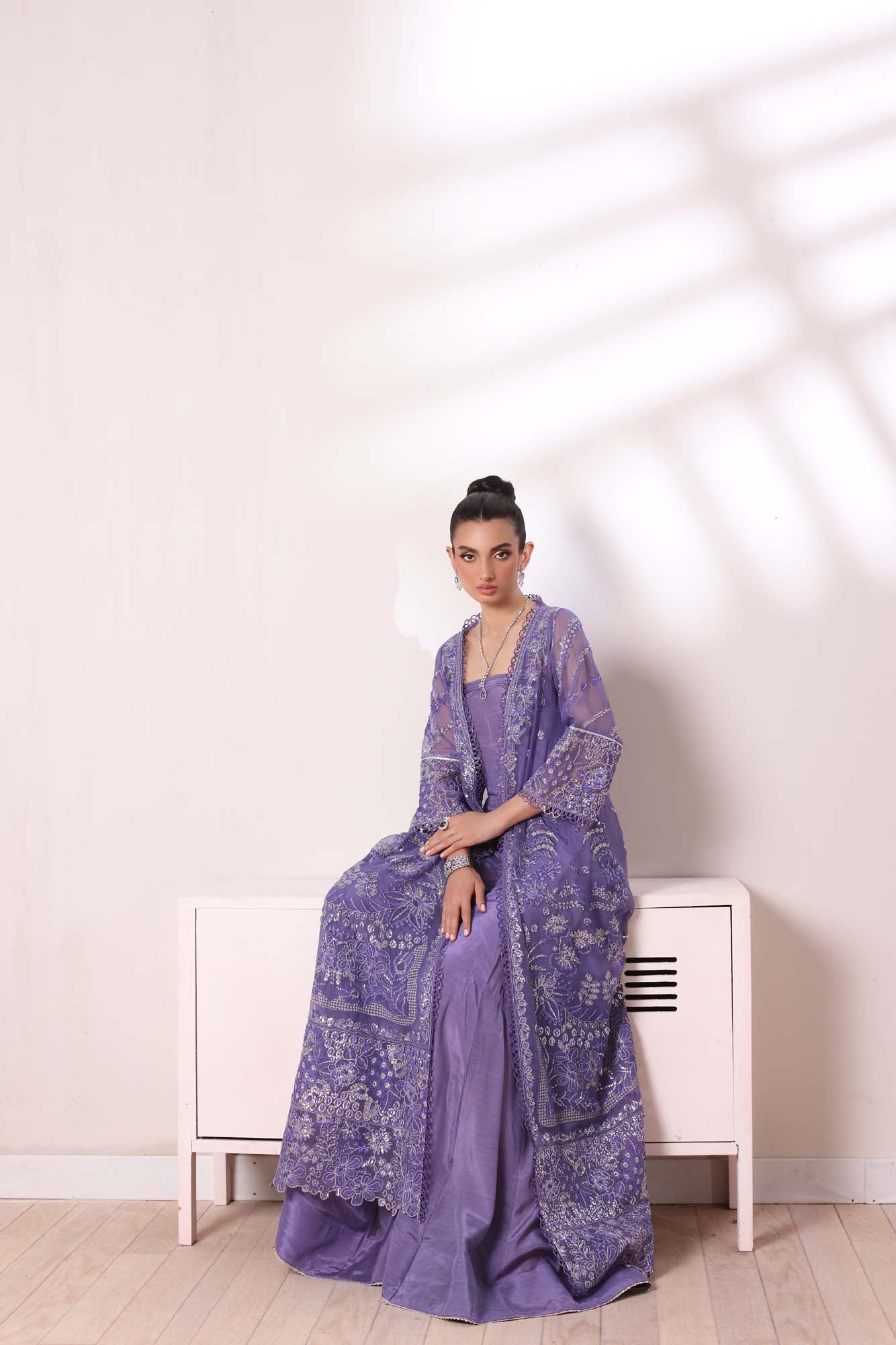 Noor by Saadia Asad | Noor Chiffon De Luxe | D2 - Wedding Dress - Maria Faisal