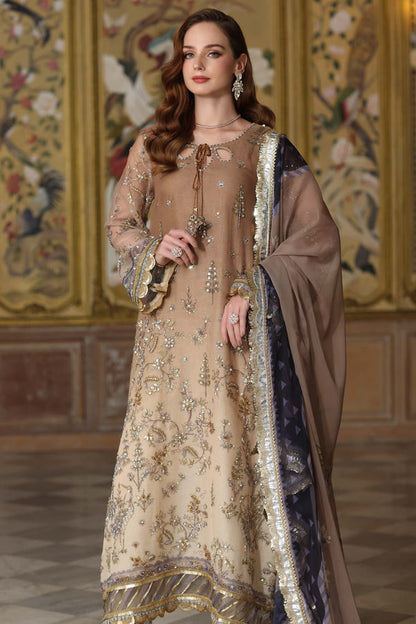 Noor by Saadia Asad | Festive 25 | D2 - Beige - Ladies Clothes - Maria Faisal