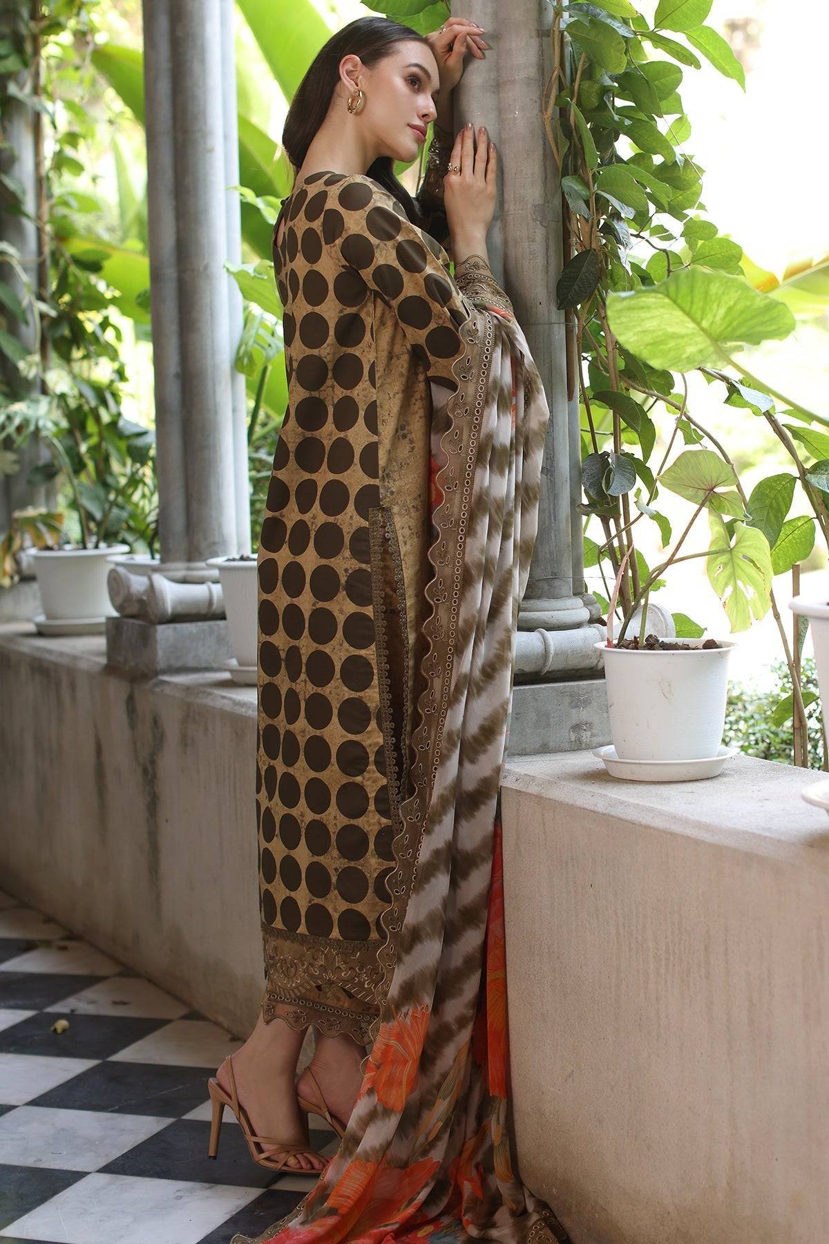 Charizma | Miraas Lawn |CMR5-05 by Maria Faisal - Registered Vendor of : Charizma - type : Ladies Clothes - 100% original wedding dresses