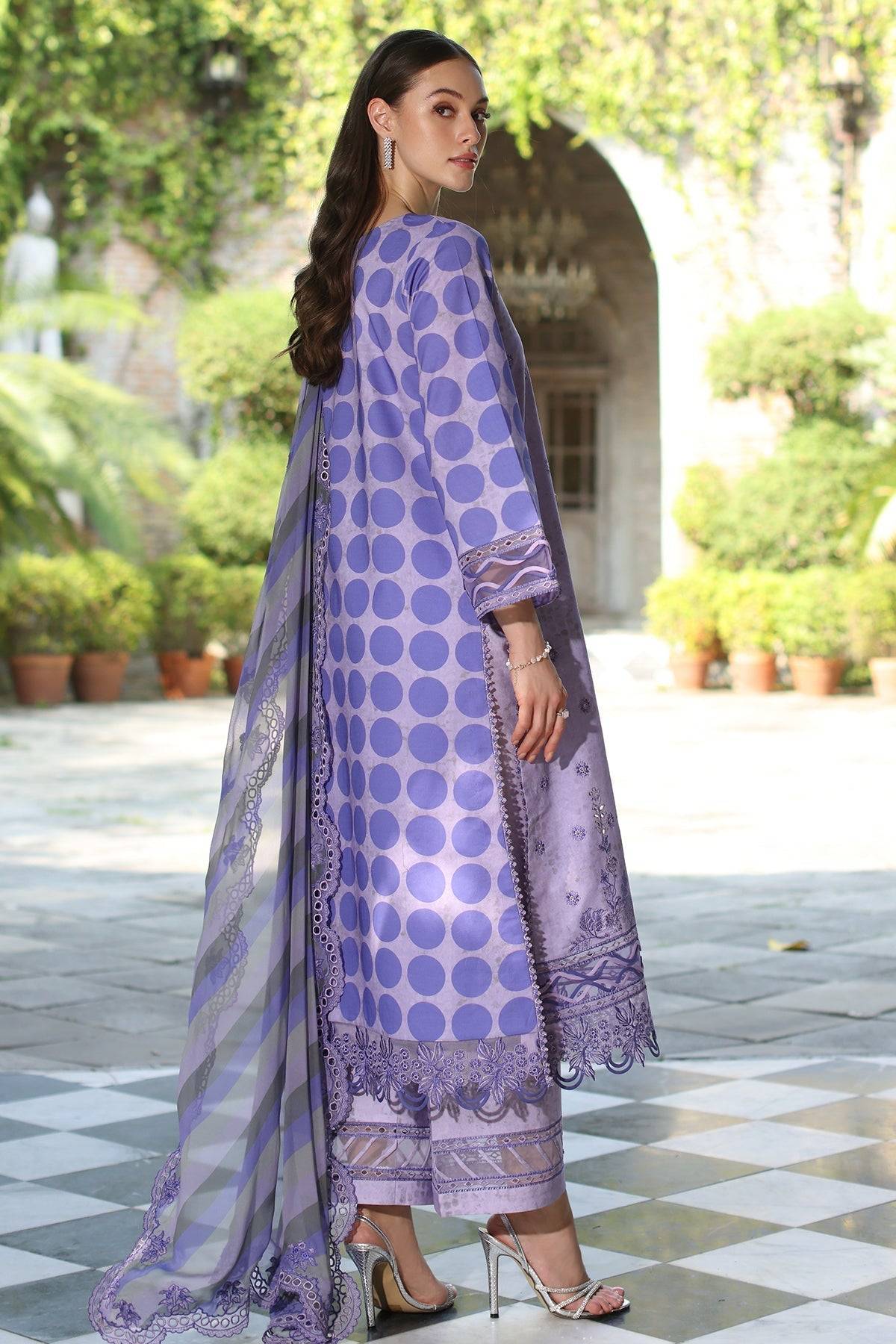 Charizma | Miraas Lawn | CMR5-06 by Maria Faisal - Registered Vendor of : Charizma - type : Ladies Clothes - 100% original wedding dresses