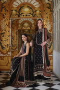 Noor by Saadia Asad | Festive 25 | D1 - Black - Ladies Clothes - Maria Faisal
