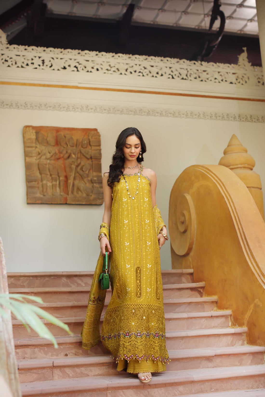 Noor by Saadia Asad | Eid Luxury Laserkari 25 | D5-A