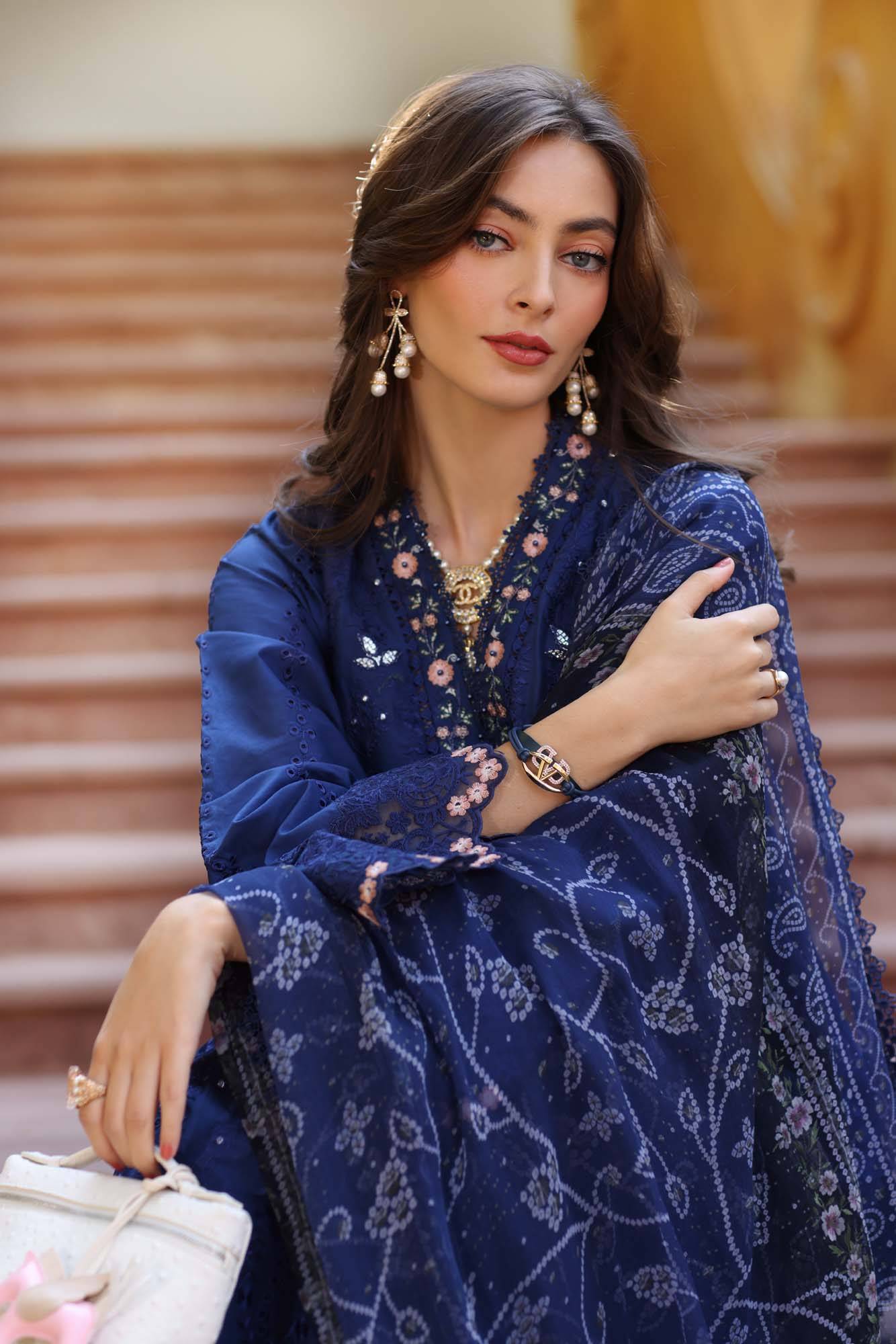 Noor by Saadia Asad | Eid Luxury Laserkari 25 | D5-B by Maria Faisal - Registered Vendor of : Noor by Saadia Asad - type : Ladies Clothes - 100% original wedding dresses