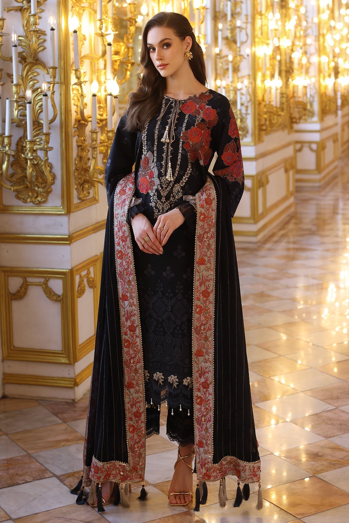 Charizma | Tabeer Eid Edition 25 | CT5-04 by Maria Faisal - Registered Vendor of : Charizma - type : Ladies Clothes - 100% original wedding dresses