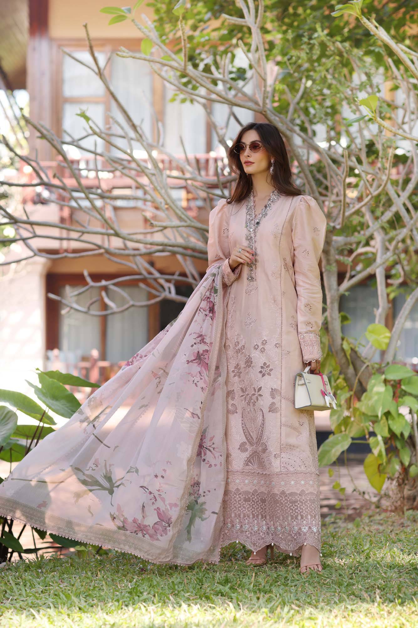 Noor by Saadia Asad | Eid Luxury Laserkari 25 | D6-B by Maria Faisal - Registered Vendor of : Noor by Saadia Asad - type : Ladies Clothes - 100% original wedding dresses