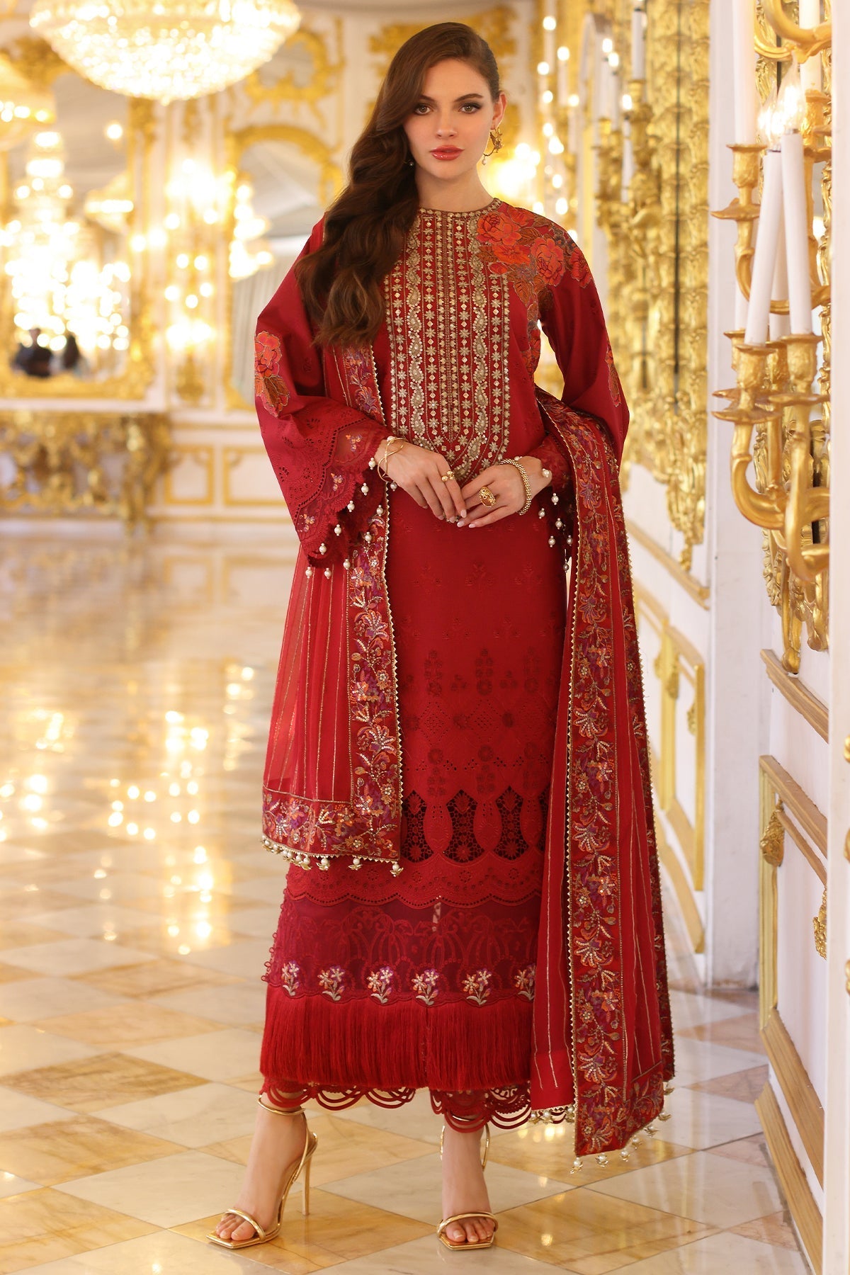 Charizma | Tabeer Eid Edition 25 | CT5-02 by Maria Faisal - Registered Vendor of : Charizma - type : Ladies Clothes - 100% original wedding dresses