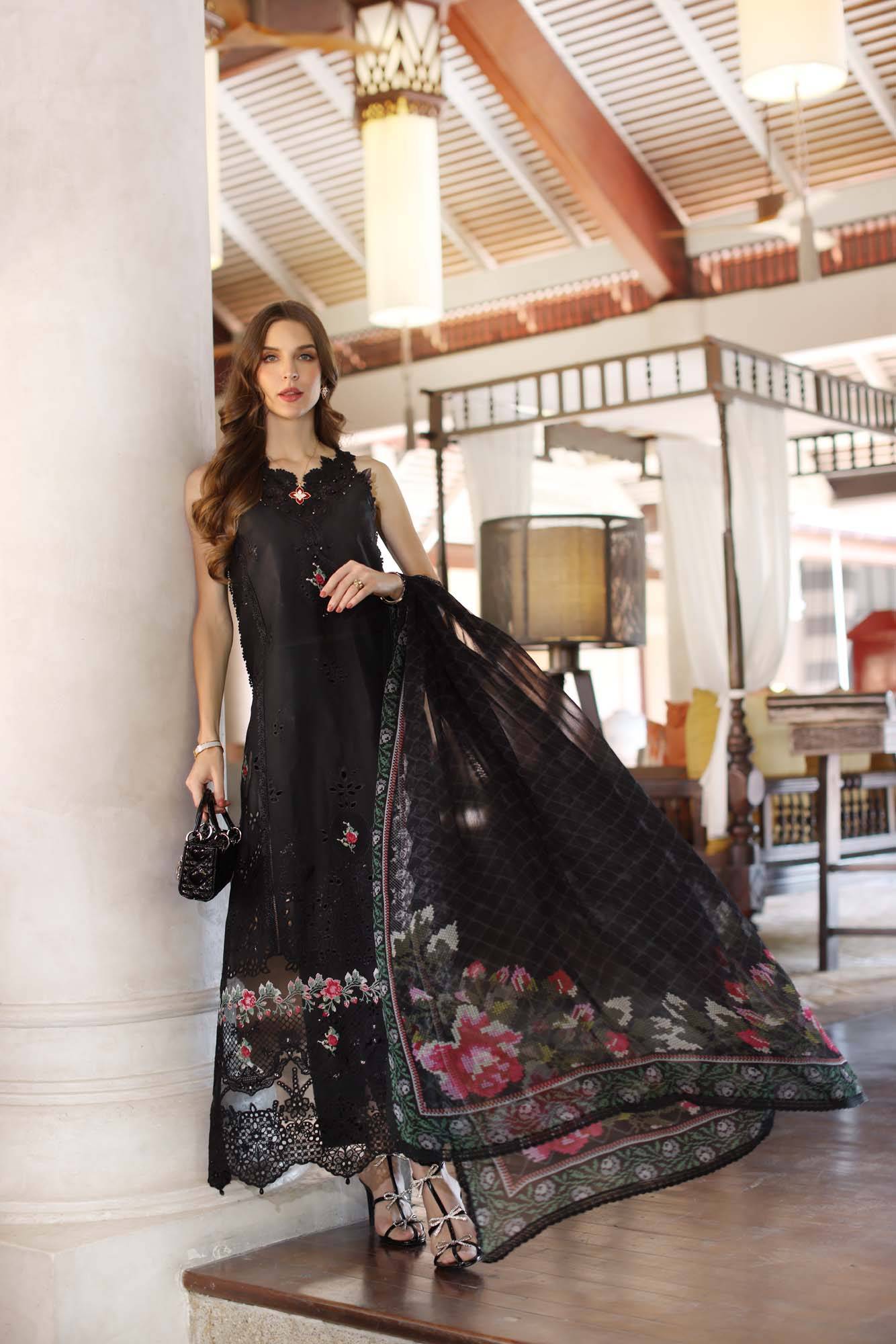 Noor by Saadia Asad | Eid Luxury Laserkari 25 | D4-A by Maria Faisal - Registered Vendor of : Noor by Saadia Asad - type : Ladies Clothes - 100% original wedding dresses