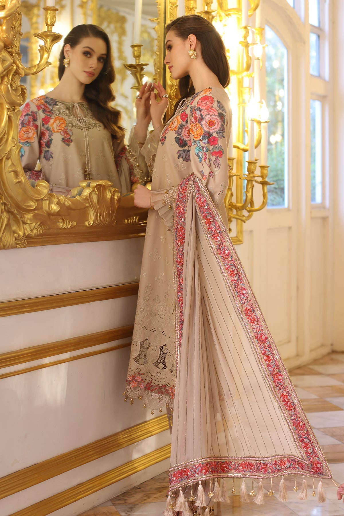 Charizma | Tabeer Eid Edition 25 | CT5-01 by Maria Faisal - Registered Vendor of : Charizma - type : Ladies Clothes - 100% original wedding dresses