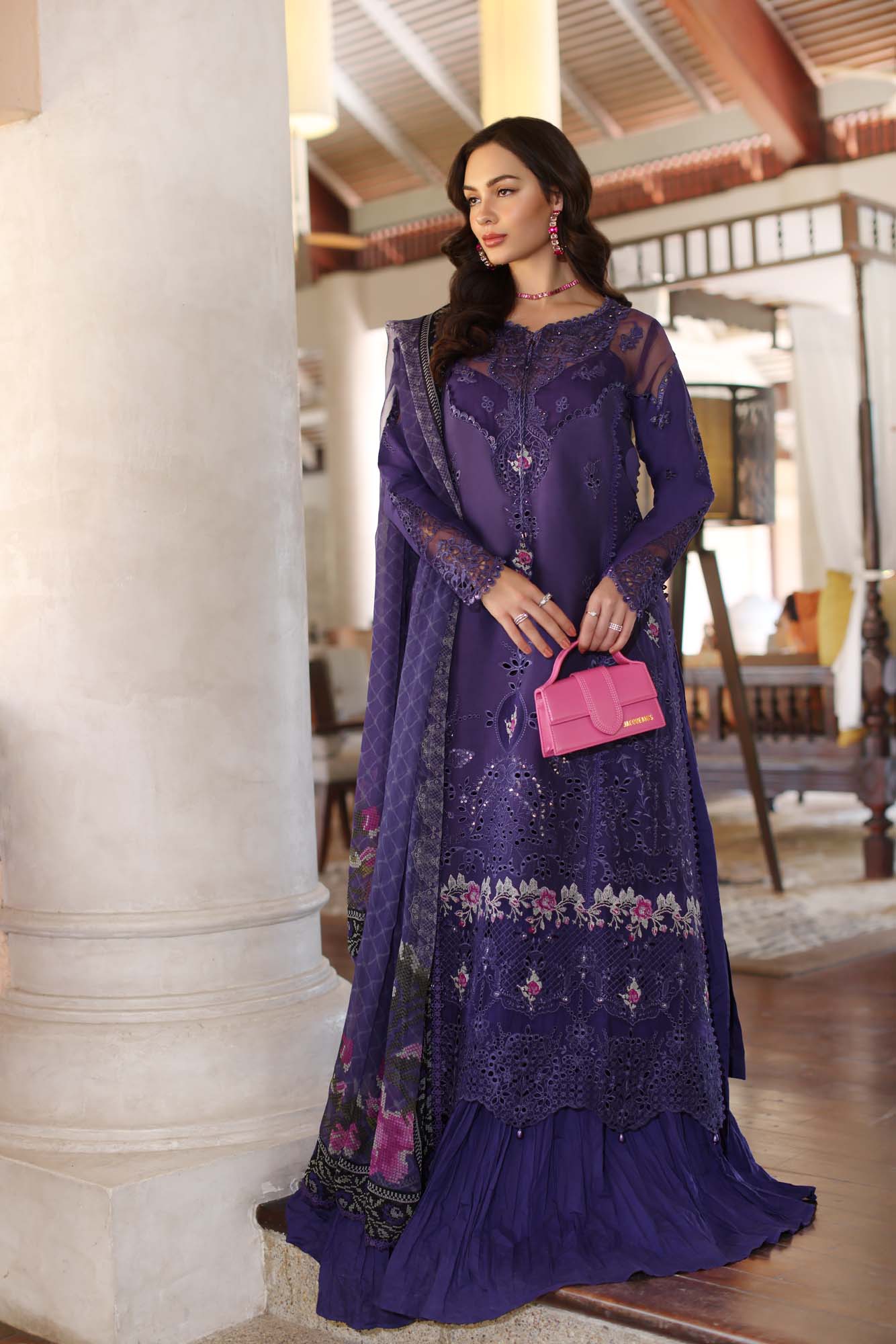 Noor by Saadia Asad | Eid Luxury Laserkari 25 | D4-B by Maria Faisal - Registered Vendor of : Noor by Saadia Asad - type : Ladies Clothes - 100% original wedding dresses