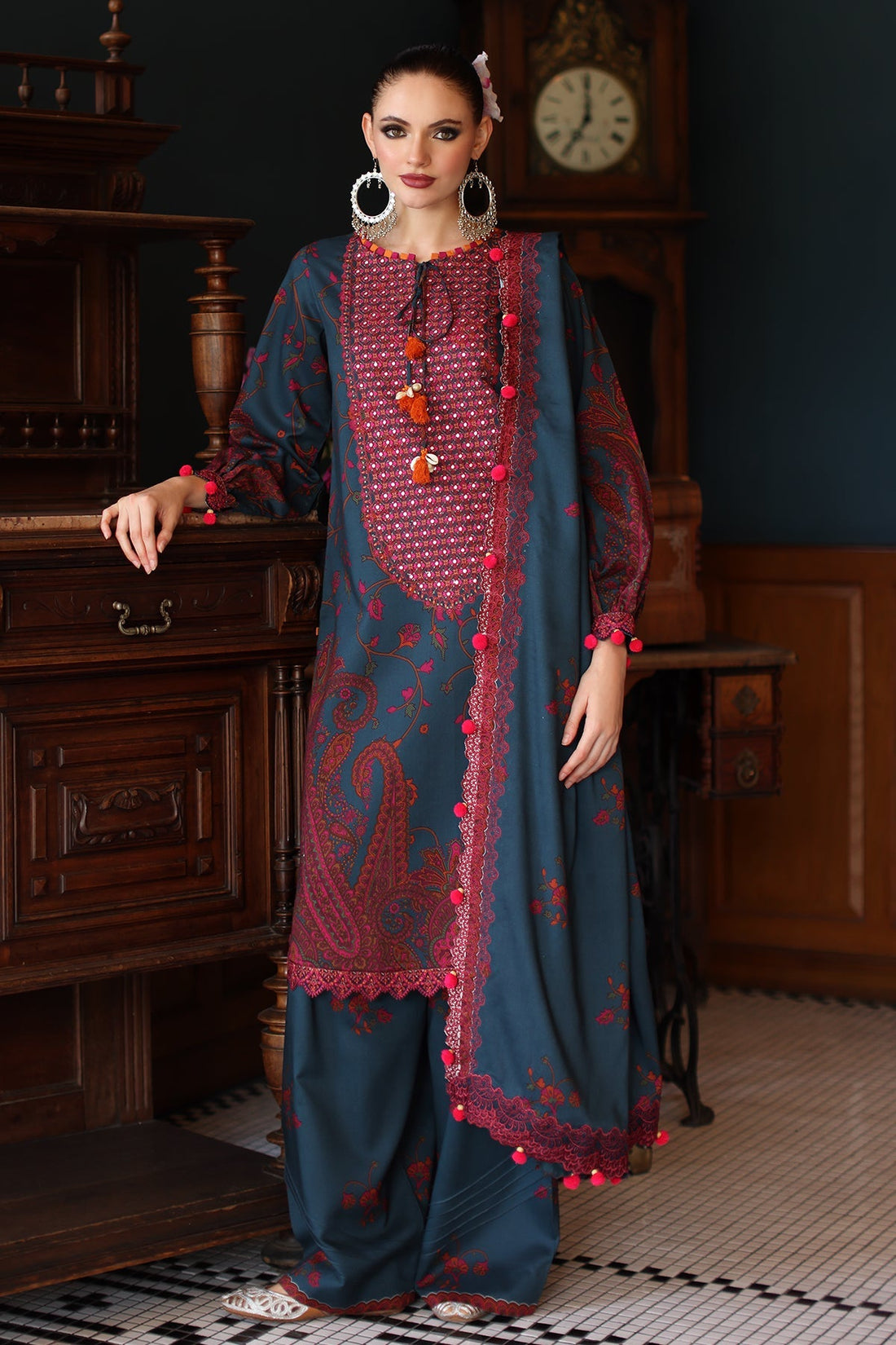 Charizma | Aniq Winter 2025 | ANW6-04 - Ladies Clothes - Maria Faisal