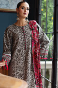 Charizma | C Prints Winter 25 | 3-PC Unstitched Printed Linen Collection CPW5-09 - Ladies Clothes - Maria Faisal