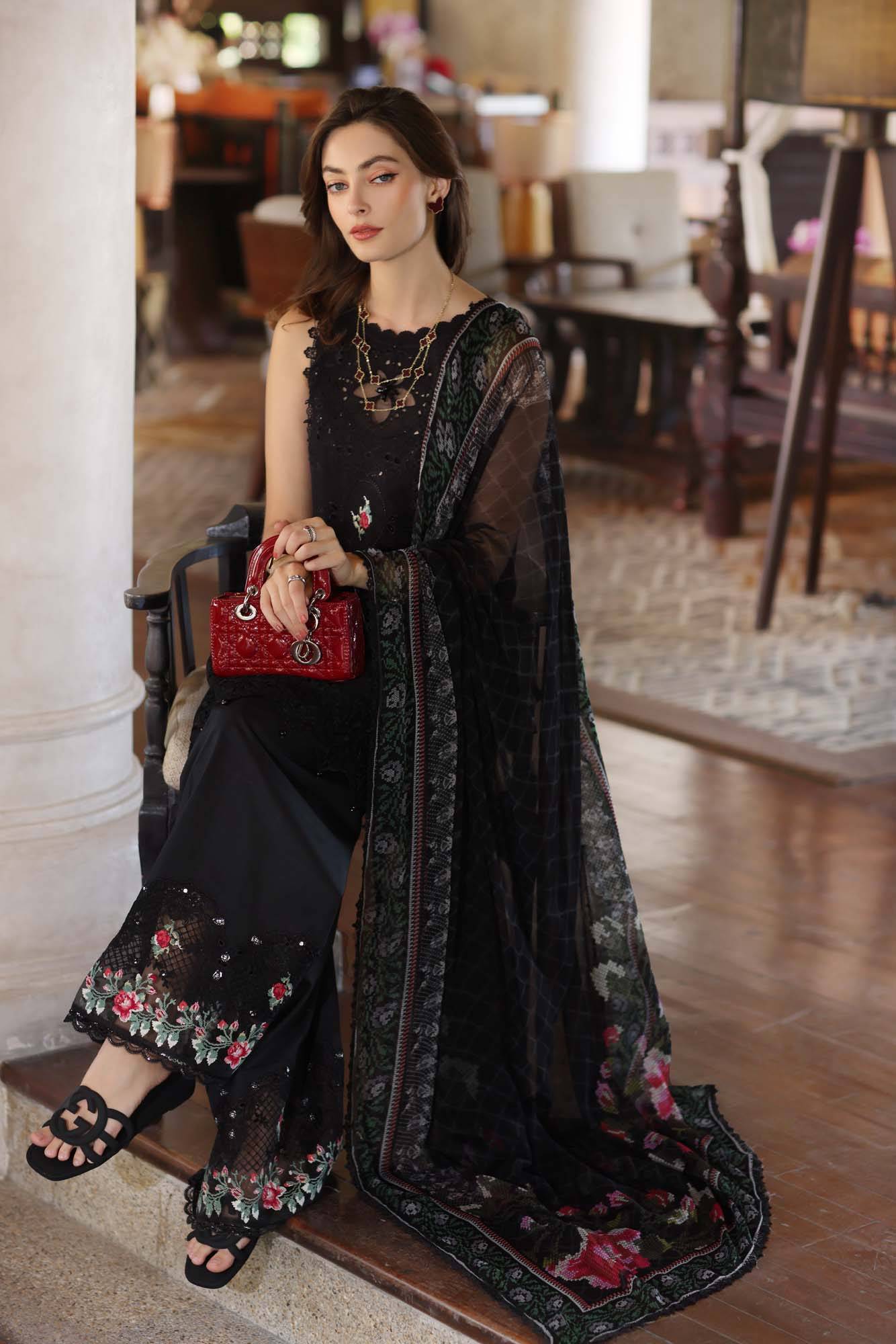 Noor by Saadia Asad | Eid Luxury Laserkari 25 | D4-A by Maria Faisal - Registered Vendor of : Noor by Saadia Asad - type : Ladies Clothes - 100% original wedding dresses