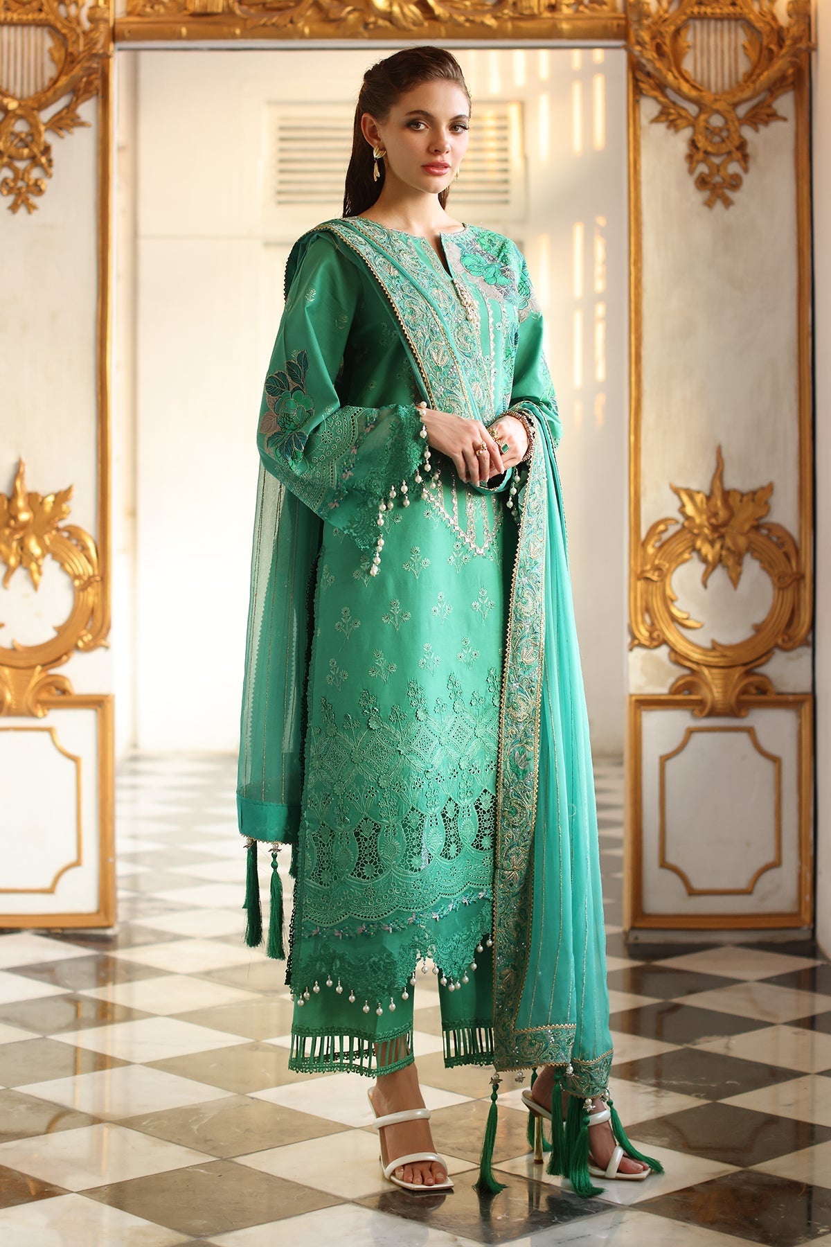 Charizma | Tabeer Eid Edition 25 | CT5-03 by Maria Faisal - Registered Vendor of : Charizma - type : Ladies Clothes - 100% original wedding dresses