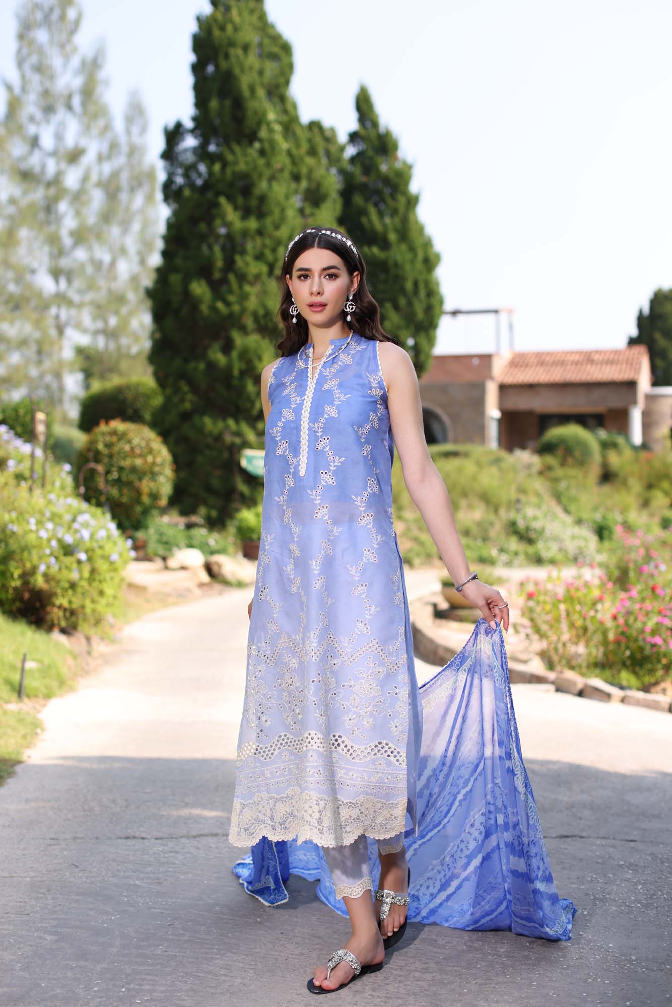 Noor by Saadia Asad | Eid Luxe Printkari 24 | D8 - Maria Faisal