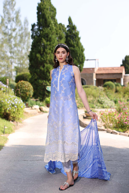 Noor by Saadia Asad | Eid Luxe Printkari 24 | D8 - Maria Faisal