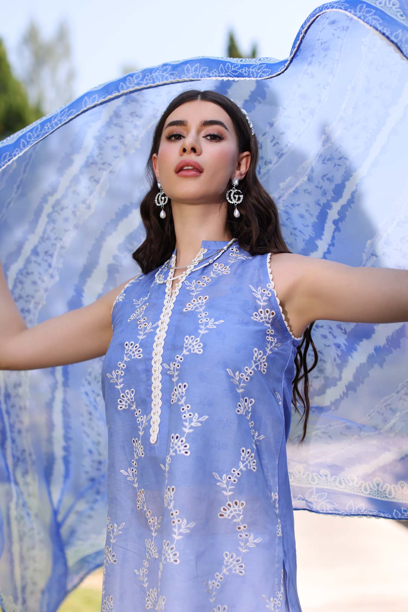 Noor by Saadia Asad | Eid Luxe Printkari 24 | D8 - Maria Faisal