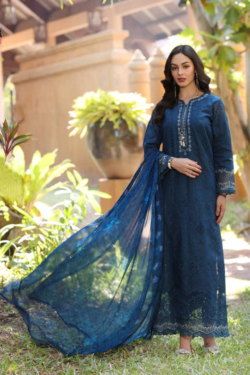 Noor by Saadia Asad | Eid Luxury Laserkari 25 | D7-B