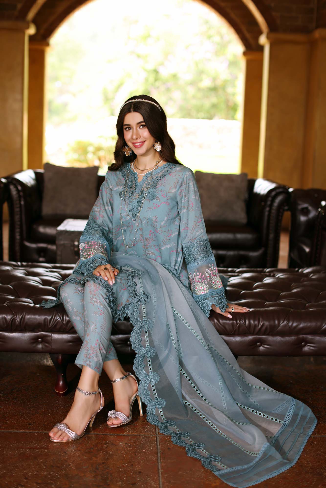 Noor by Saadia Asad | Eid Luxe Printkari 24 | D2 - Maria Faisal