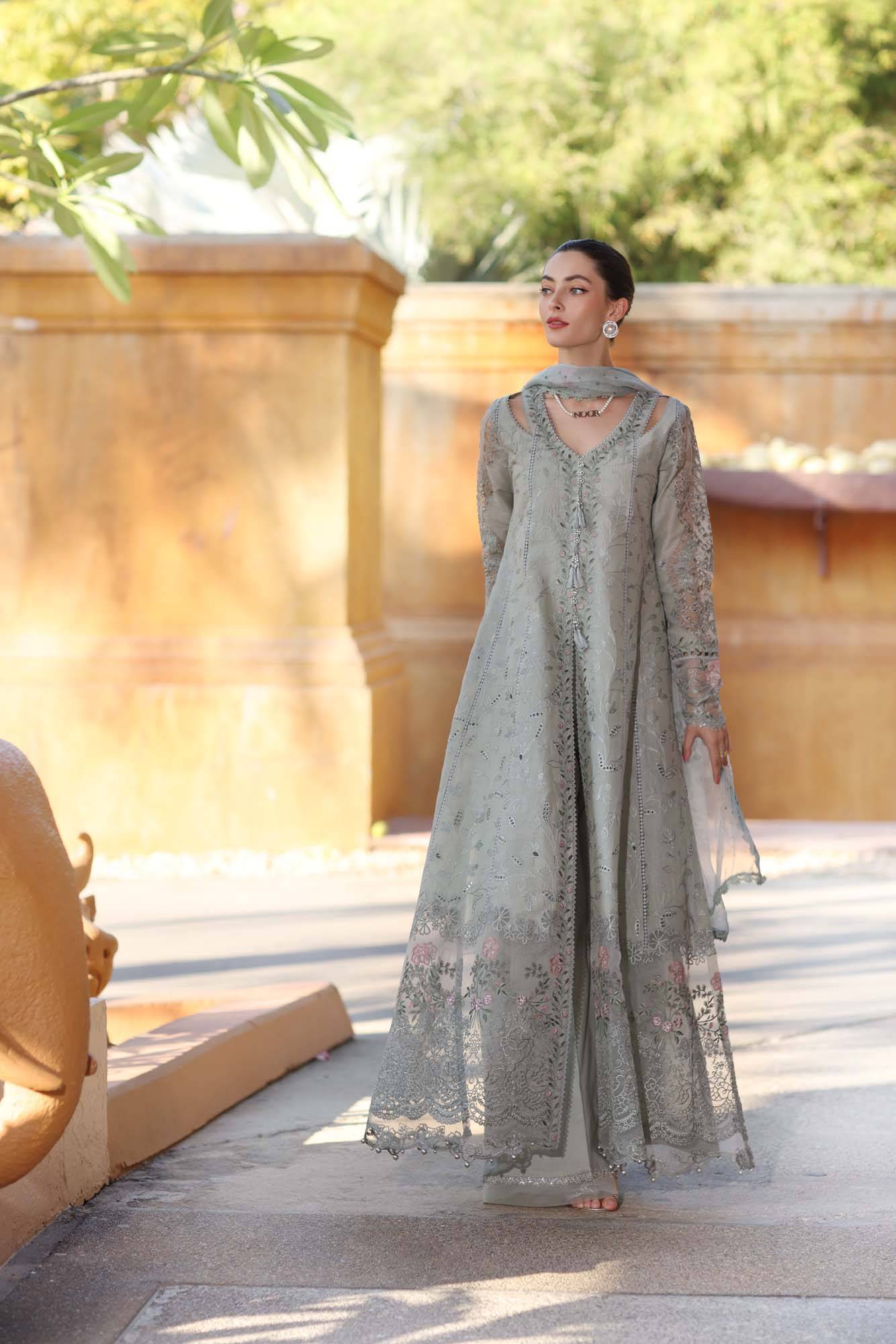 Noor by Saadia Asad | Eid Luxury Laserkari 25 | D1-A by Maria Faisal - Registered Vendor of : Noor by Saadia Asad - type : Ladies Clothes - 100% original wedding dresses