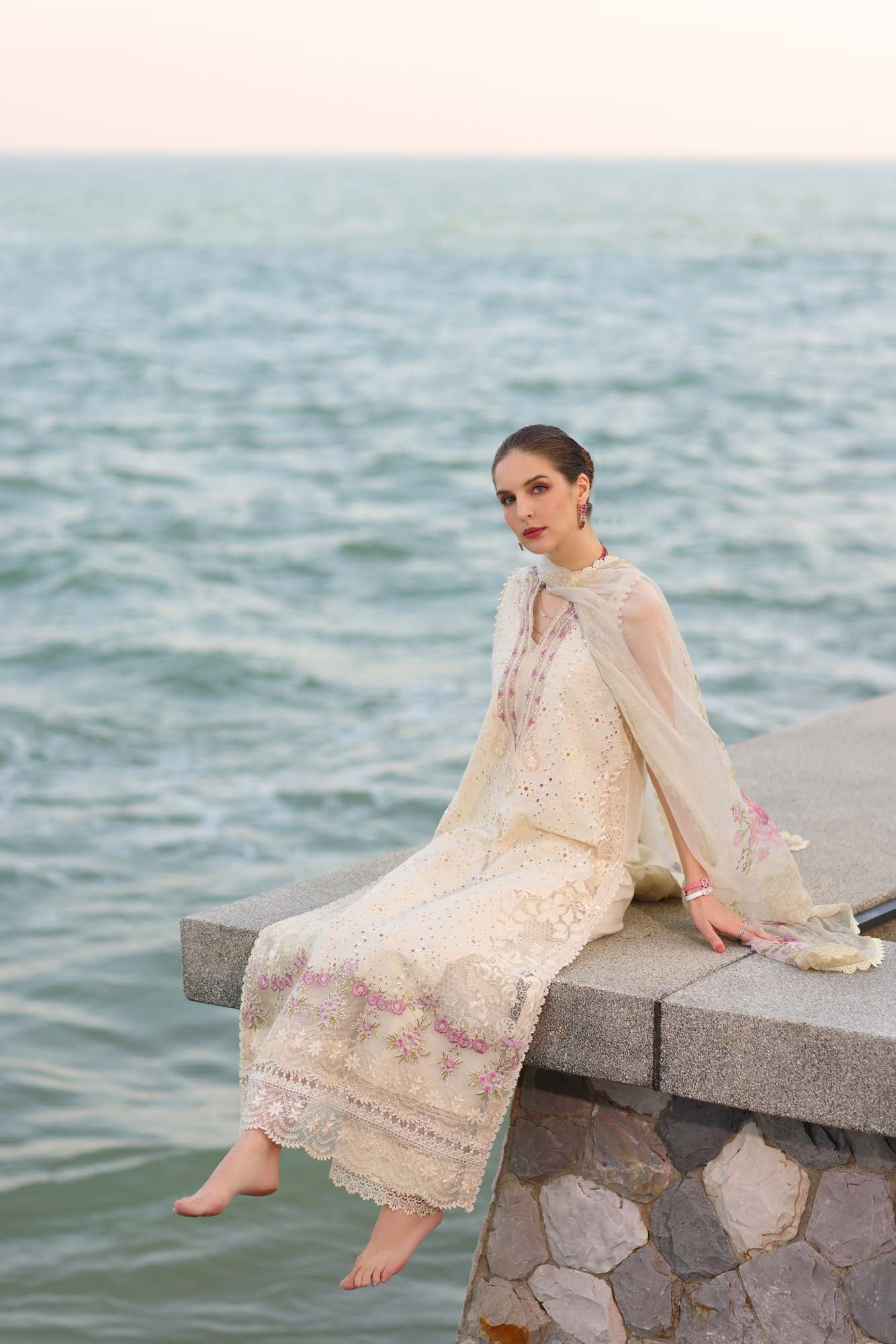 Noor by Saadia Asad | Eid Luxury Laserkari 25 | D3-A by Maria Faisal - Registered Vendor of : Noor by Saadia Asad - type : Ladies Clothes - 100% original wedding dresses