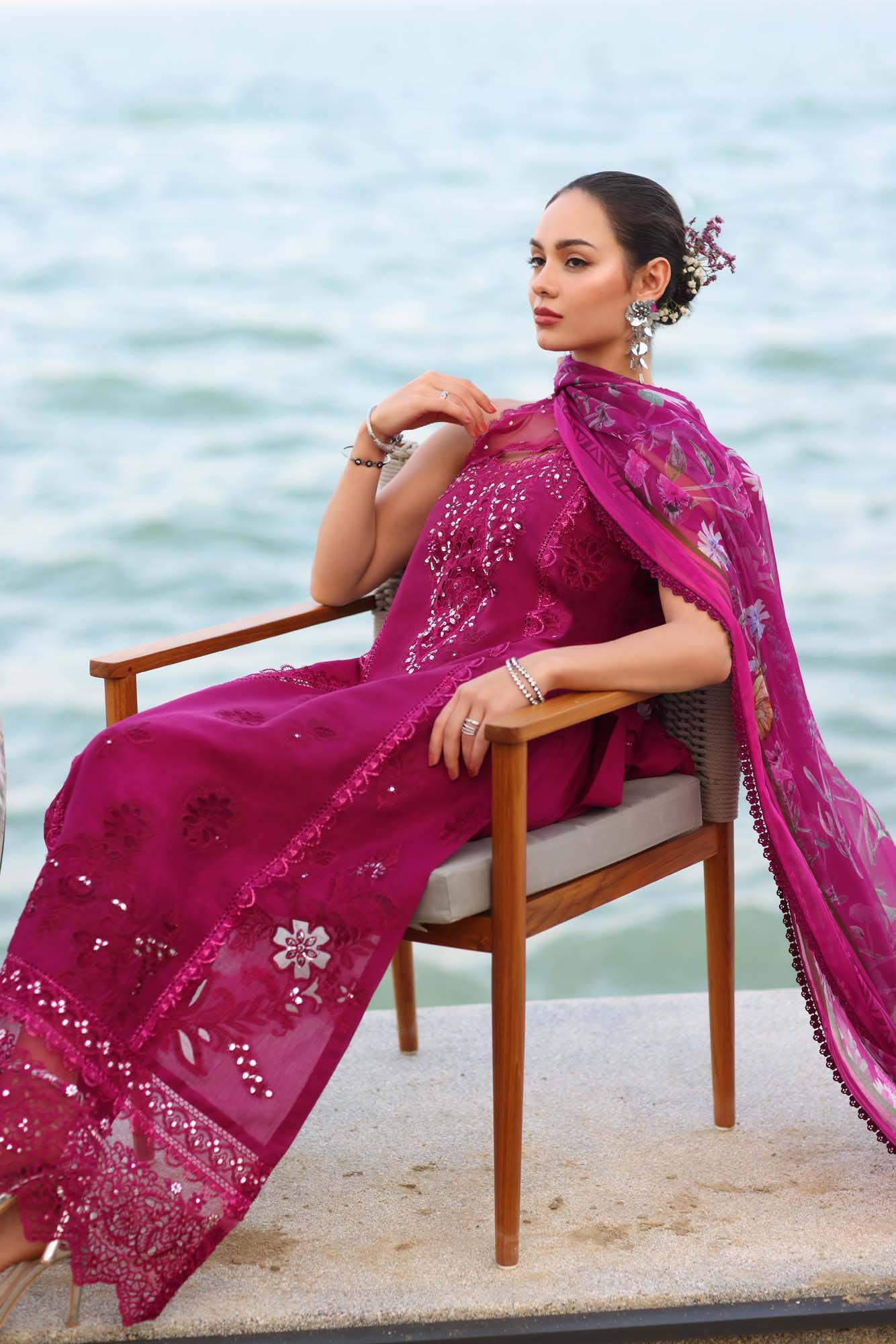 Noor by Saadia Asad | Eid Luxury Laserkari 25 | D9-A by Maria Faisal - Registered Vendor of : Noor by Saadia Asad - type : Ladies Clothes - 100% original wedding dresses