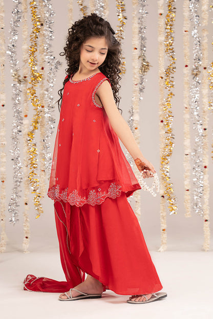 Kids Clothing | 3 Piece Organza Kids Suit