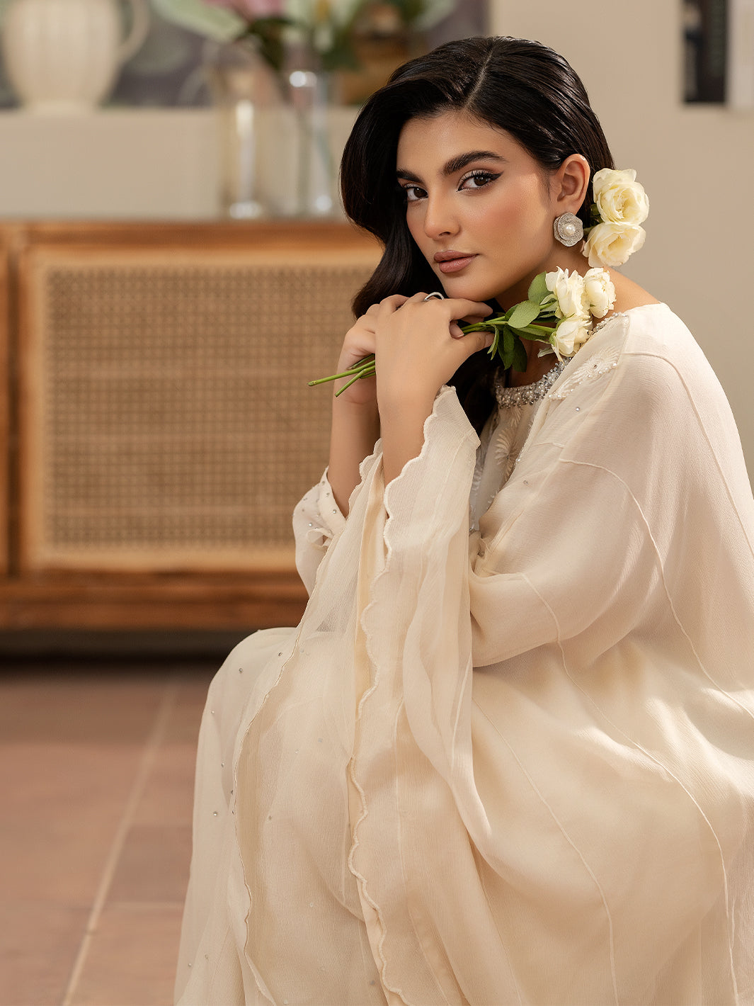 Ain | Abre Zareen Formals | ABR-10 - Formal Dress - available at Maria Faisal in UK and USA.