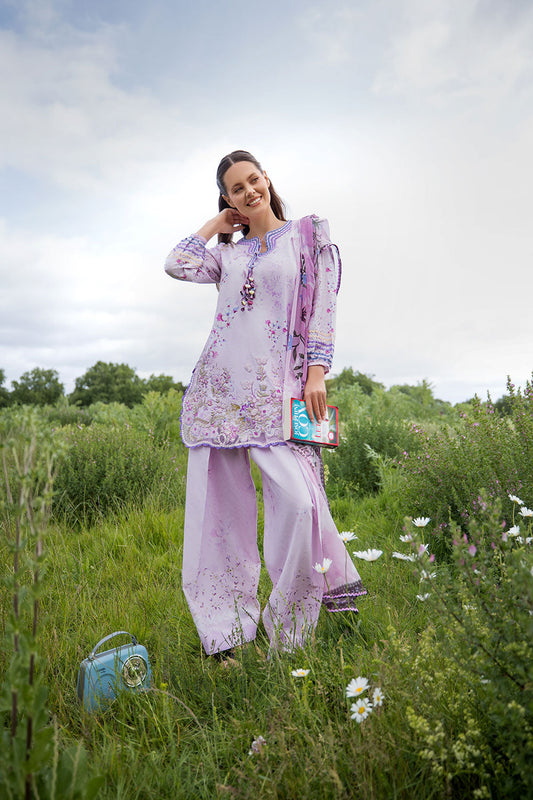 Sobia Nazir | Prints 26 | 3A - Luxury Dress - available at Maria Faisal in UK and USA.
