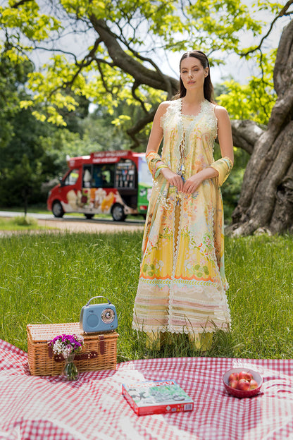 Sobia Nazir | Prints 26 | 7A - Luxury Dress - available at Maria Faisal in UK and USA.