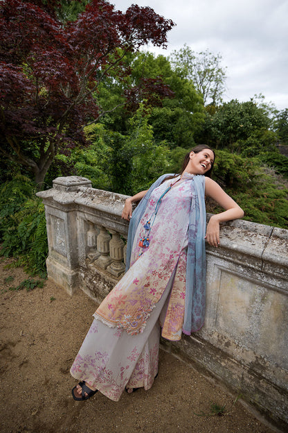 Sobia Nazir | Prints 26 | 1A - Luxury Dress - available at Maria Faisal in UK and USA.