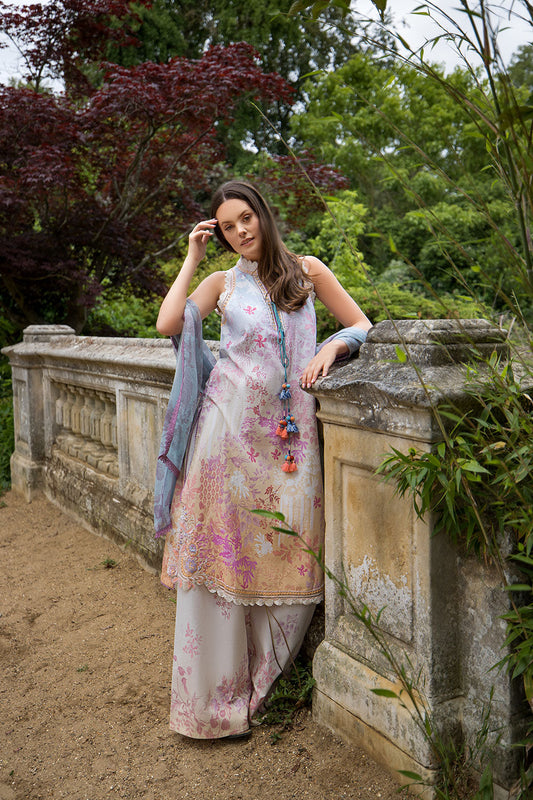 Sobia Nazir | Prints 26 | 1A - Luxury Dress - available at Maria Faisal in UK and USA.