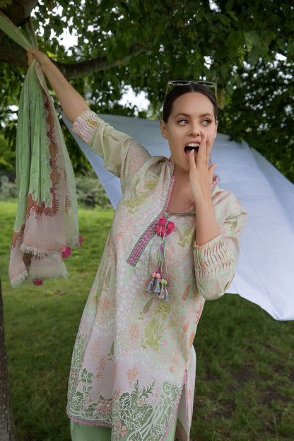 Sobia Nazir | Prints 26 | 2A - Luxury Dress - available at Maria Faisal in UK and USA.
