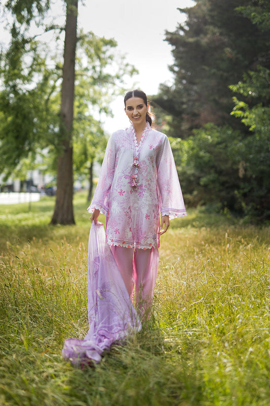 Sobia Nazir | Prints 26 | 1B - Luxury Dress - available at Maria Faisal in UK and USA.