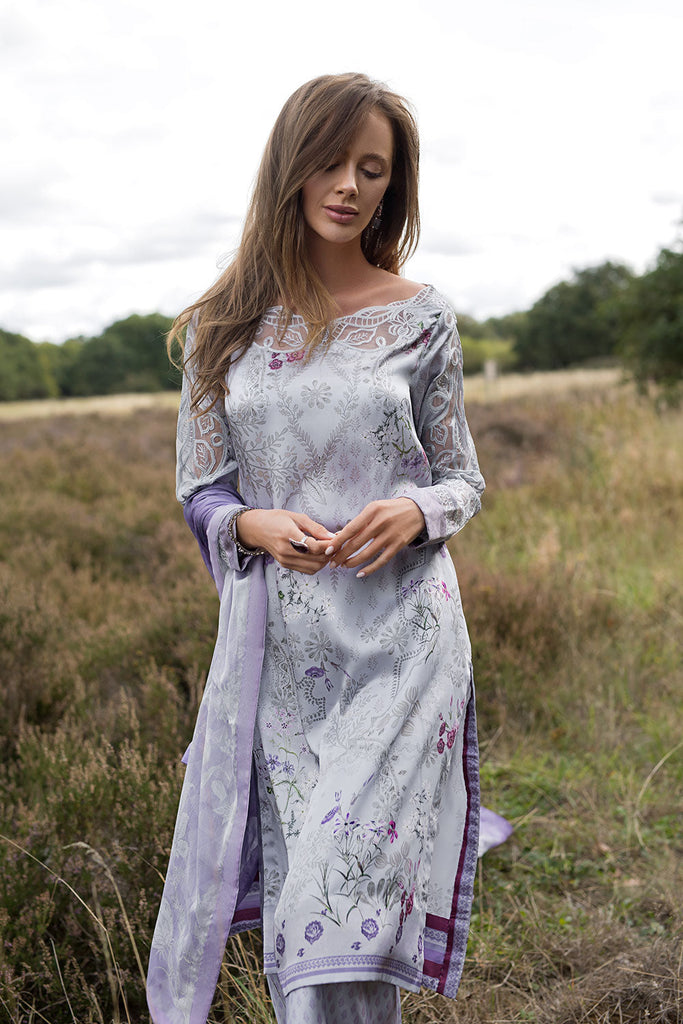 Sobia Nazir | Silk Satin 25 | ST25-03 - Formal Dress - available at Maria Faisal in UK and USA.