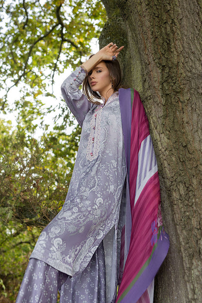 Sobia Nazir | Silk Satin 25 | ST25-01 - Formal Dress - available at Maria Faisal in UK and USA.