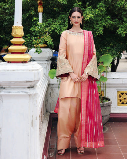 Ain | Prestige Festive Edit | AN-140 D - Ladies Clothes - Maria Faisal