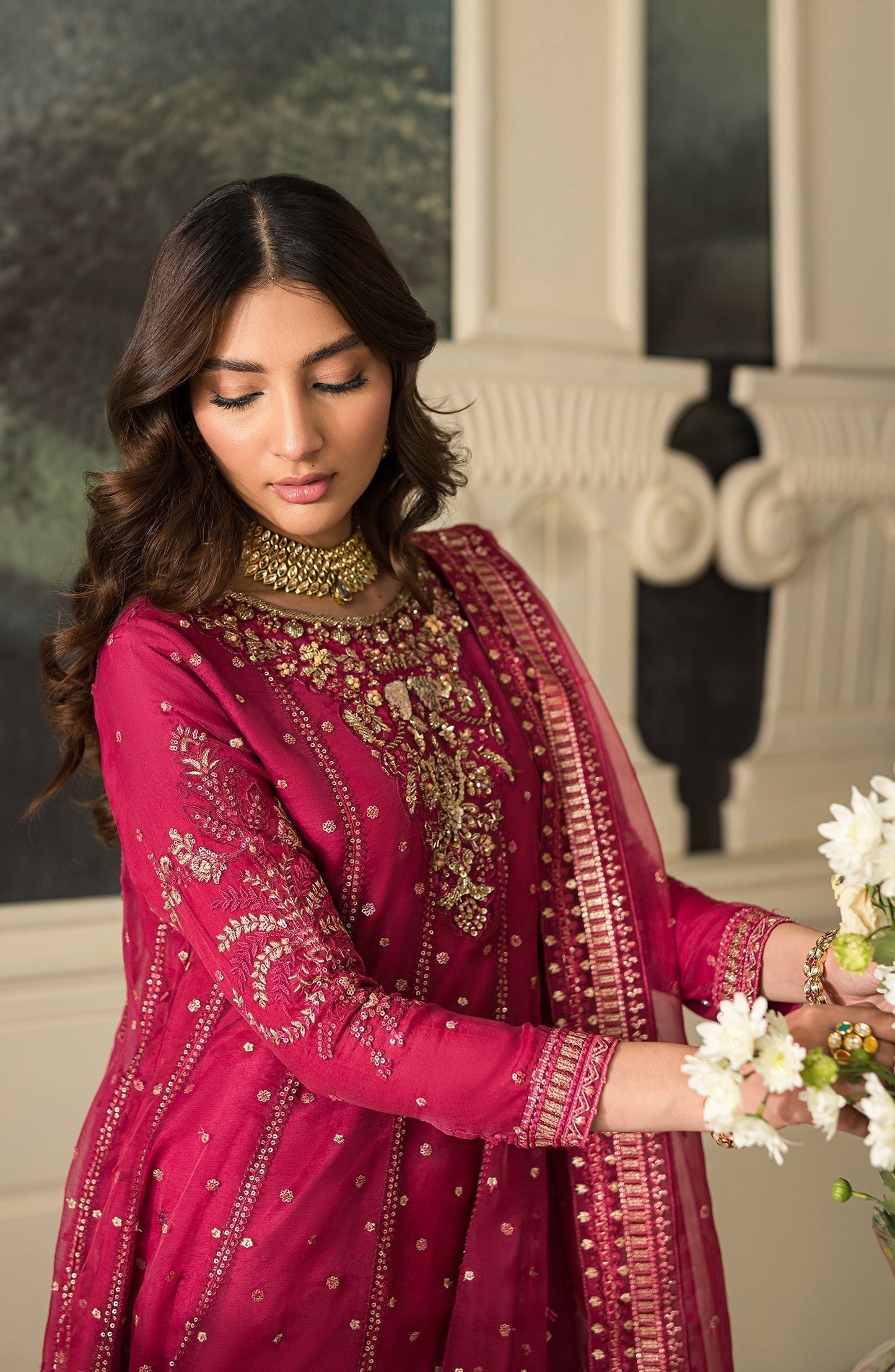 Emaan Adeel | Suave Luxury Formals 24 | SALVIA - Wedding Dress - Maria Faisal
