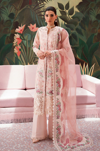 Afrozeh | The Painted Garden Lawn 24 | Daisy Dream - Designer Dress with Intricate embroidery and embellishments. Shop elegent wedding dress at Maria Faisal.