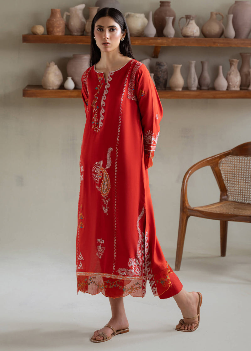 Jeem | Summer 25 RTW | KIARA RUST - Ladies Clothes - Maria Faisal