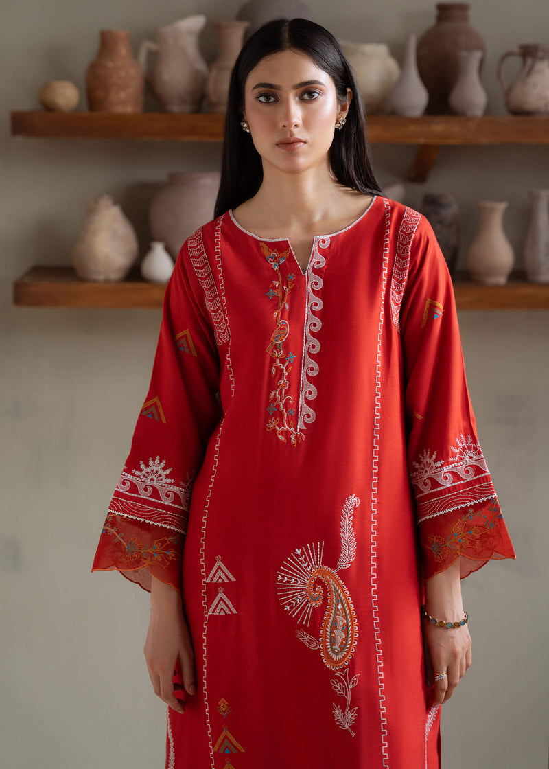 Jeem | Summer 25 RTW | KIARA RUST - Ladies Clothes - Maria Faisal