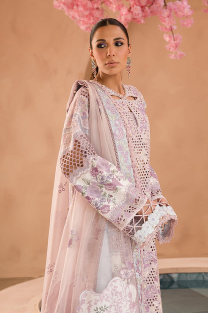 Afrozeh | The Painted Garden Lawn 24 | Honeysuckle - Designer Dress with Intricate embroidery and embellishments. Shop elegent wedding dress at Maria Faisal.