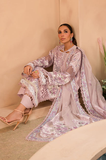 Afrozeh | The Painted Garden Lawn 24 | Honeysuckle - Designer Dress with Intricate embroidery and embellishments. Shop elegent wedding dress at Maria Faisal.