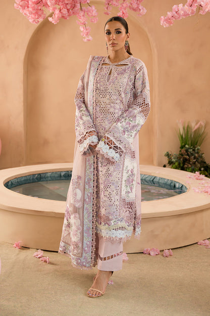 Afrozeh | The Painted Garden Lawn 24 | Honeysuckle - Designer Dress with Intricate embroidery and embellishments. Shop elegent wedding dress at Maria Faisal.