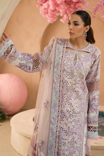 Afrozeh | The Painted Garden Lawn 24 | Honeysuckle - Designer Dress with Intricate embroidery and embellishments. Shop elegent wedding dress at Maria Faisal.