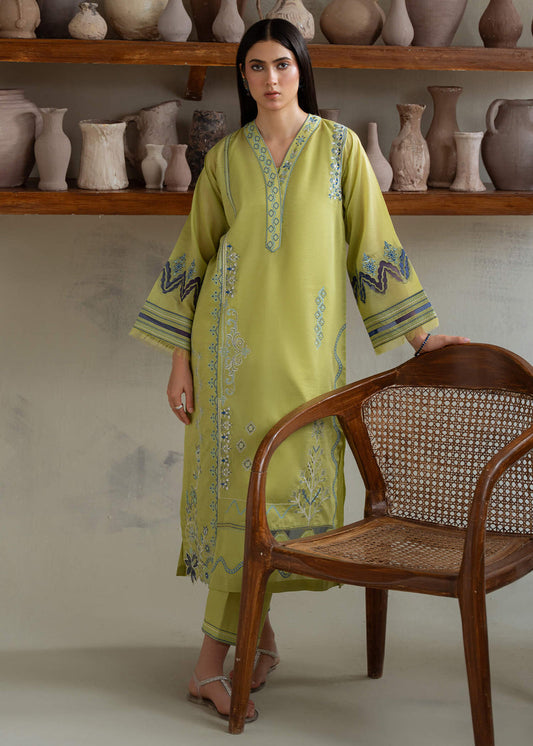 Jeem | Summer 25 RTW | GREEN PAISELY - Ladies Clothes - Maria Faisal