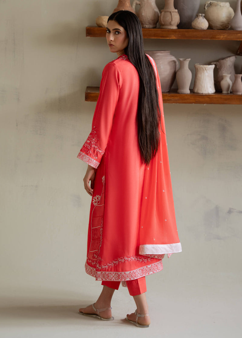 Jeem | Summer 25 RTW | NOVA CORAL - Ladies Clothes - Maria Faisal