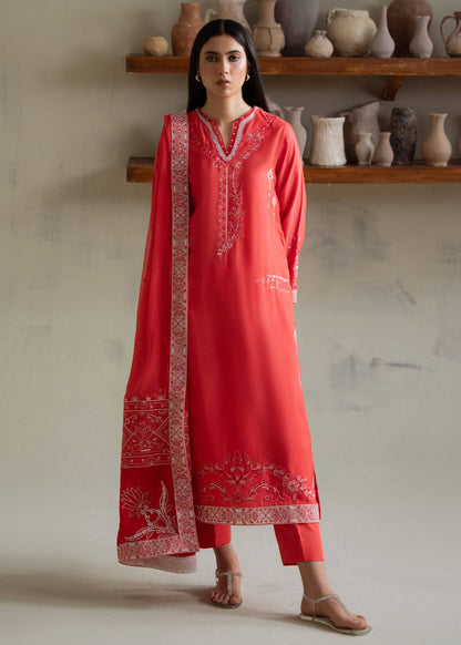 Jeem | Summer 25 RTW | NOVA CORAL - Ladies Clothes - Maria Faisal